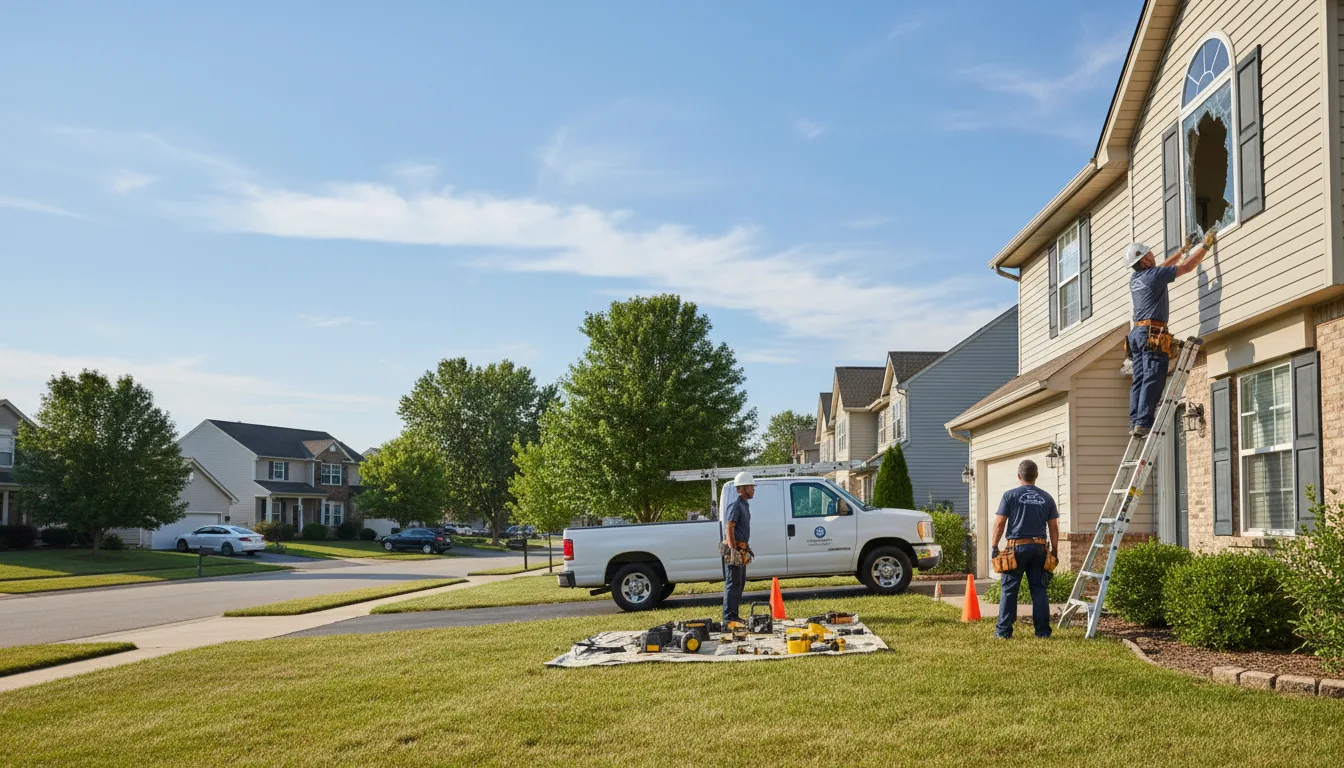 Expert window installer providing residential service in French Camp, MS